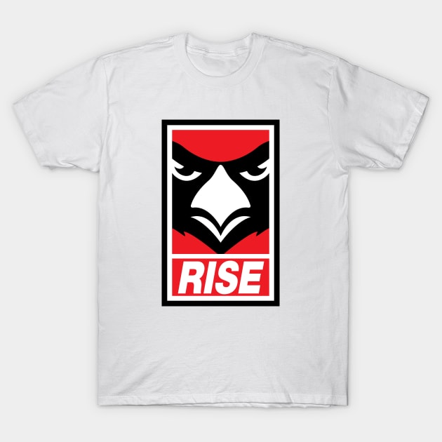 Rise Obey Cardinals T-Shirt by LunaGFXD